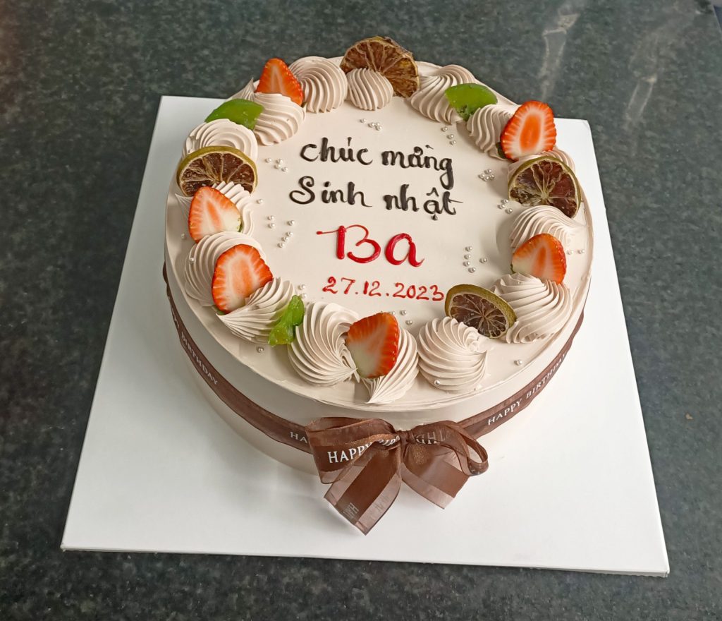 D11 - Bánh kem Bố/Mẹ