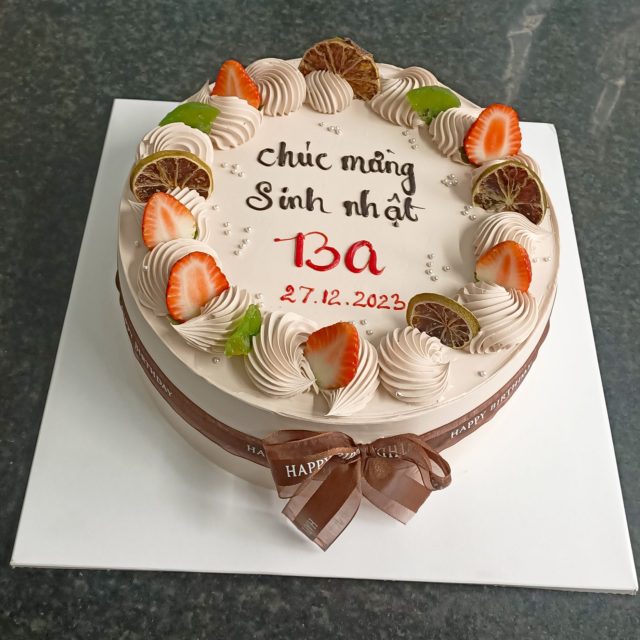 D11 - Bánh kem Bố/Mẹ