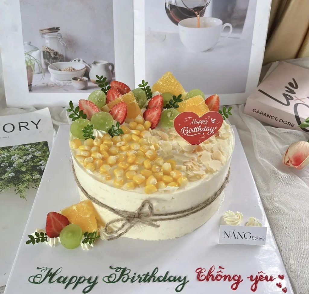 Bánh kem Bắp - 01