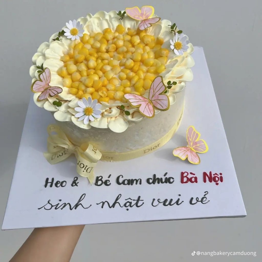 Bánh kem Bắp - 04