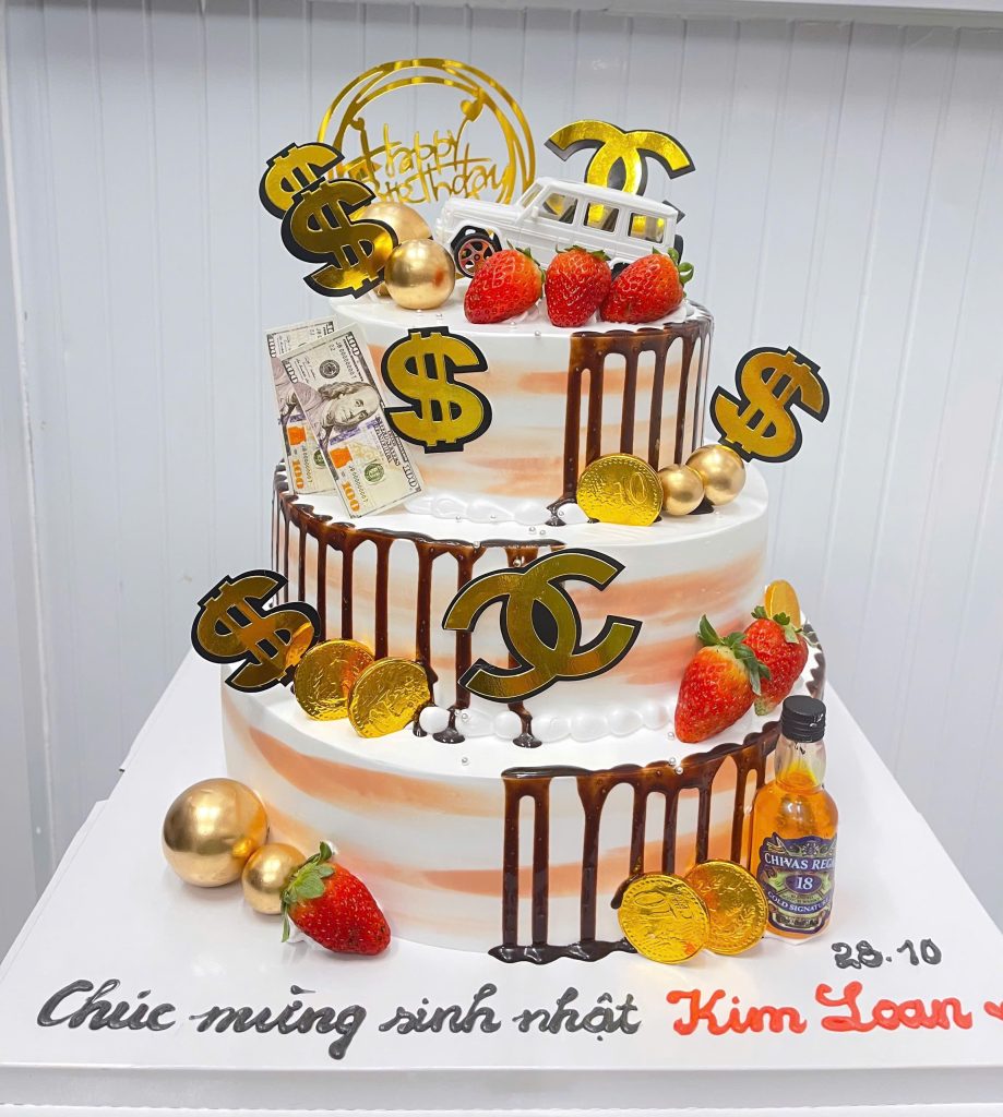Bánh kem 2 tầng