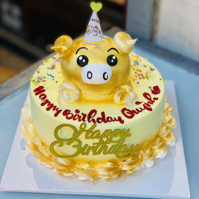 BT15  Bánh sinh nhật - thôi nôi bé gái
