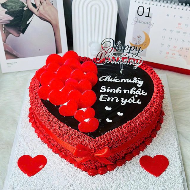 B19- Bánh tặng người yêu
