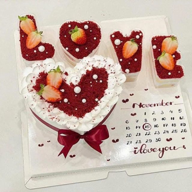B14- Bánh tặng người yêu