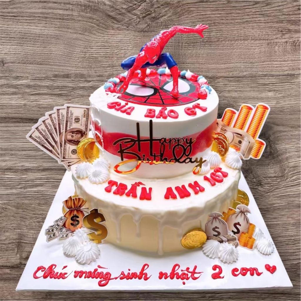 BT 007 - Bánh sinh nhật - thôi nôi bé trai