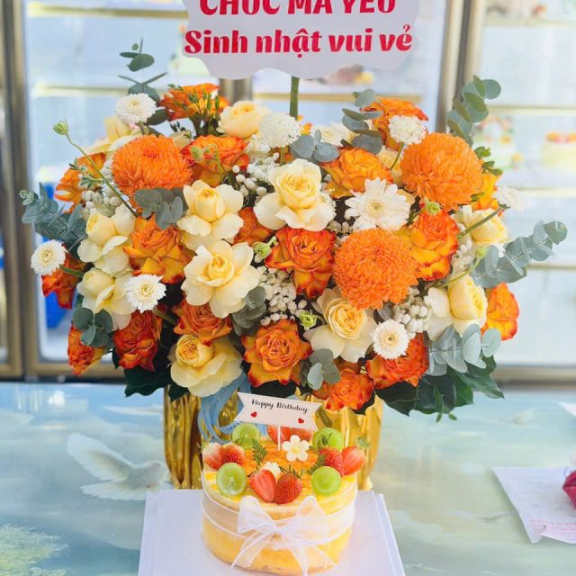 Bánh và Hoa 20/10  M9
