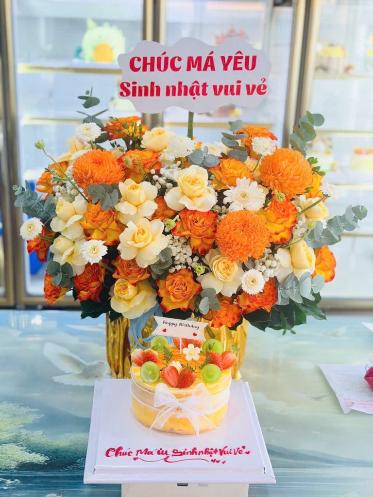 Bánh và Hoa 20/10  M9